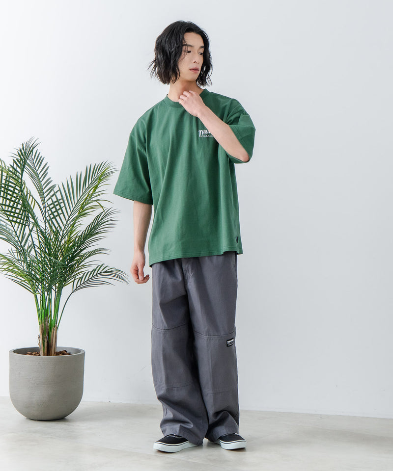 【THRASHER/スラッシャー】ワンポイント 刺繍Tシャツzo