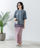 【CONVERSE/コンバース】チュールレイヤード Tシャツ zo