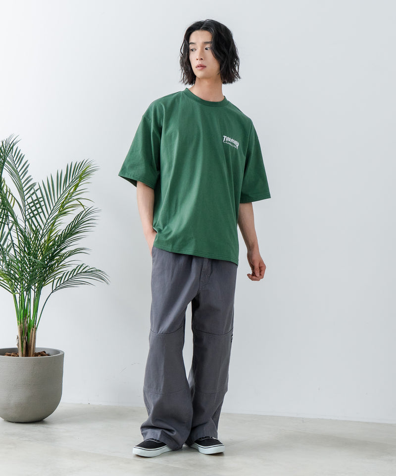【THRASHER/スラッシャー】ワンポイント 刺繍Tシャツzo