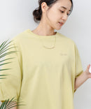 5分袖 刺繍バルーンスリーブTシャツ【C17/シーセブンティーン】