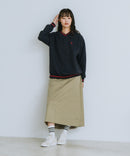 【U.S. POLO ASSN./ユーエスポロアッスン】Vネック リブライン 裏起毛 スウェットトレーナー