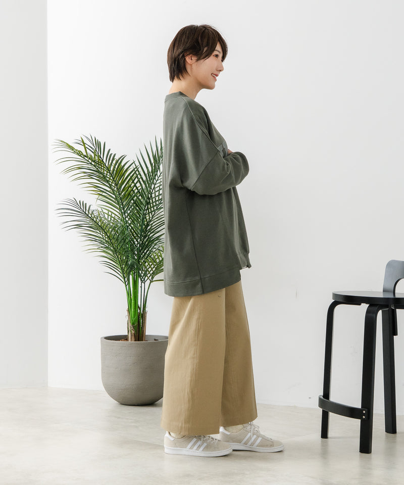 【C-FORT POINT/フォートポイント】裏毛リメイク風チュニック