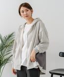 【C-FORT POINT/フォートポイント】裏毛 コクーン フルジップ パーカー