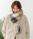 【C-FORTPOINT/フォートポイント】フリンジ使いマフラー