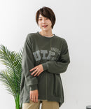 【C-FORT POINT/フォートポイント】裏毛リメイク風チュニック