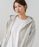 【C-FORT POINT/フォートポイント】裏毛 コクーン フルジップ パーカー