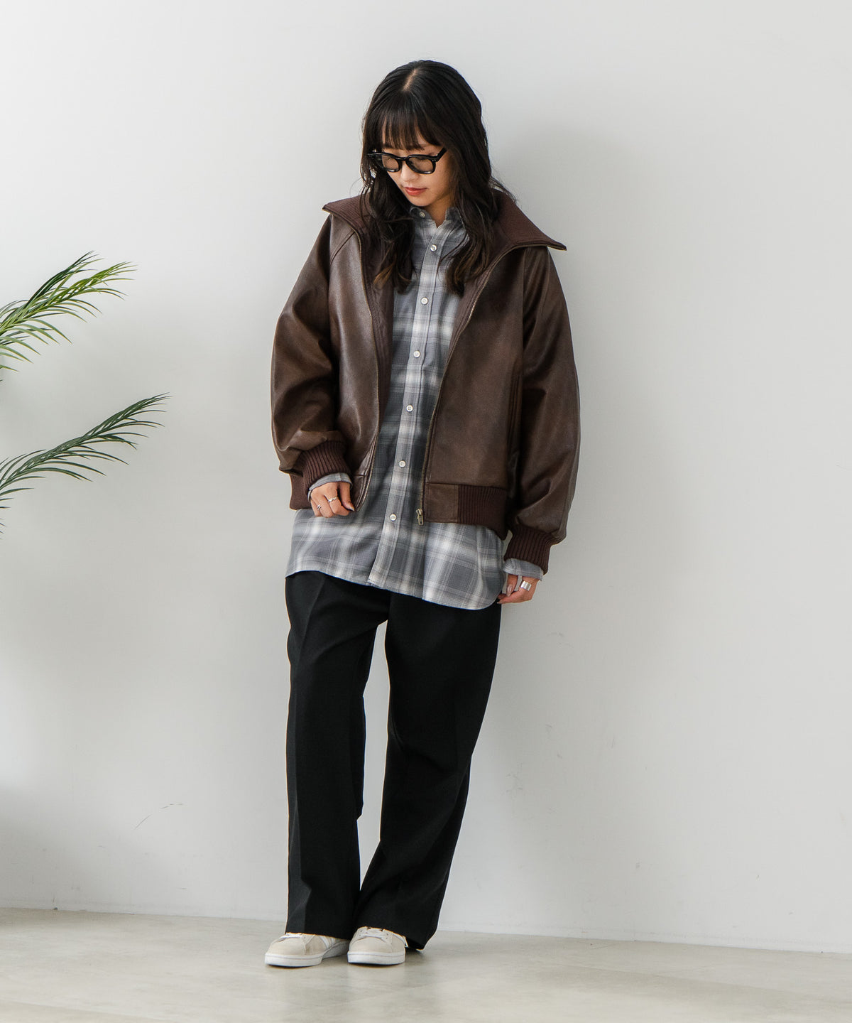 Polo Club レザージャケット　こげ茶　ショート丈 ポロクラブ POLO CLUB 革ジャン 茶色 M 90s レザージャケット