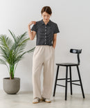 【U.S. POLO ASSN./ユーエスポロアッスン】ワンポイントロゴ刺繍 スムースカットソーシャツ