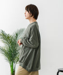 【C-FORT POINT/フォートポイント】裏毛リメイク風チュニック