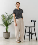 【U.S. POLO ASSN./ユーエスポロアッスン】ワンポイントロゴ刺繍 スムースカットソーシャツ