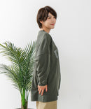 【C-FORT POINT/フォートポイント】裏毛リメイク風チュニック