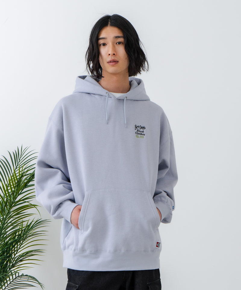 [BEN DAVIS/ベンデイビス] YOURSELF フードワッペン スウェットパーカー