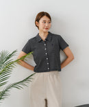 【U.S. POLO ASSN./ユーエスポロアッスン】ワンポイントロゴ刺繍 スムースカットソーシャツ