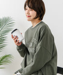 【C-FORT POINT/フォートポイント】裏毛リメイク風チュニック