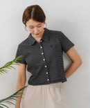 【U.S. POLO ASSN./ユーエスポロアッスン】ワンポイントロゴ刺繍 スムースカットソーシャツ