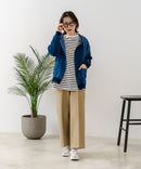 【C-FORT POINT/フォートポイント】インディゴ裏毛 フルジップパーカー ❘ジーンズメイト公式オンラインショップ