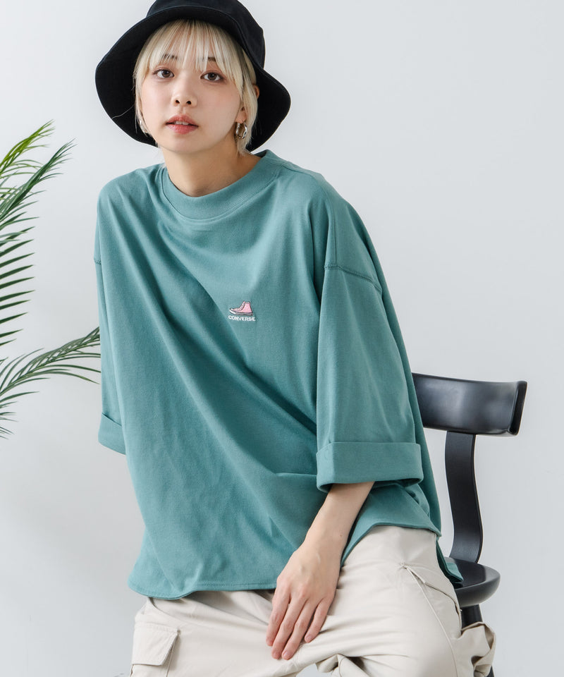 ロール アップ Tシャツ CONVERSE コンバース