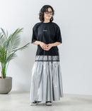 【CONVERSE/コンバース】チュールレイヤード Tシャツ zo