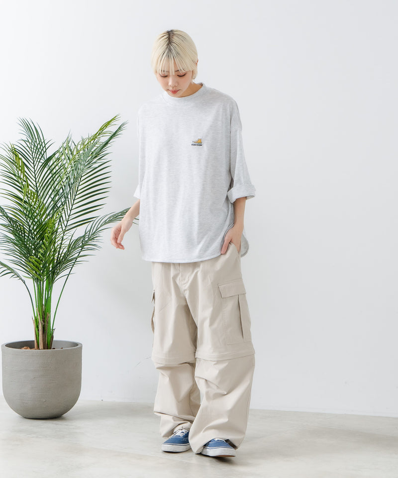 ロール アップ Tシャツ CONVERSE コンバース