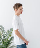 ZEROSTAIN 胸ポケット 刺繍Tシャツ 汗染みの目立ちにくいTシャツ 防汚 ＵＶカット アニマル おじさん ビール アメ車