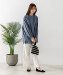 【FORT POINT/フォートポイント】スカラップ 刺繍 ブラウス