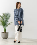 【FORT POINT/フォートポイント】スカラップ 刺繍 ブラウス