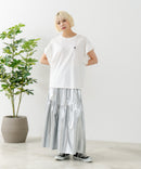 リラックスフィットワンポイント刺繍フレンチスリーブ Ｔシャツ 【U.S. POLO ASSN./ユーエスポロアッスン】　　　　　　　　　　　　　　　　　　　　　　　　　　　　　　　　　　　　　　　　　　　　　　　　　　　　　　　　　　　　