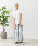 リラックスフィットワンポイント刺繍フレンチスリーブ Ｔシャツ 【U.S. POLO ASSN./ユーエスポロアッスン】　　　　　　　　　　　　　　　　　　　　　　　　　　　　　　　　　　　　　　　　　　　　　　　　　　　　　　　　　　　　