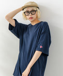 【SAVIER/サビアー】×【ZERO STAIN/ゼロステイン】コラボ Vガセット クルーネック Tシャツ