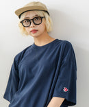 【SAVIER/サビアー】×【ZERO STAIN/ゼロステイン】コラボ Vガセット クルーネック Tシャツ