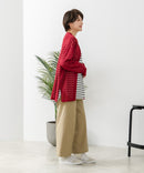 【C-FORTPOINT/フォートポイント】シャリシャリ　シアーロングカーディガン