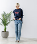 ８分袖裾 ラウンド Tシャツ CONVERSE コンバース