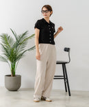 【U.S. POLO ASSN./ユーエスポロアッスン】ワンポイントロゴ刺繍 スムースカットソーシャツ