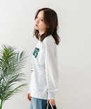 【C-FORT POINT/フォートポイント】アニマルプリント(フレンチブルドッグ) スウェットトレーナー