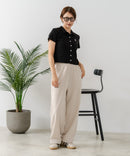 【U.S. POLO ASSN./ユーエスポロアッスン】ワンポイントロゴ刺繍 スムースカットソーシャツ