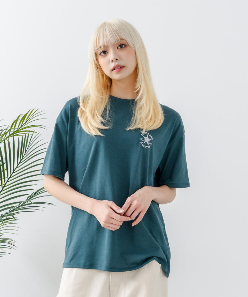 【CONVERSE/コンバース】シューズサガラ刺繍Tシャツ zo