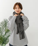 【C-FORTPOINT/フォートポイント】フリンジ使いマフラー