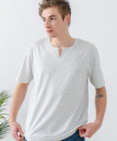 ZEROSTAIN キーネック Tシャツ 防汚 UVカット 汗染みの目立ちにくいTシャツ