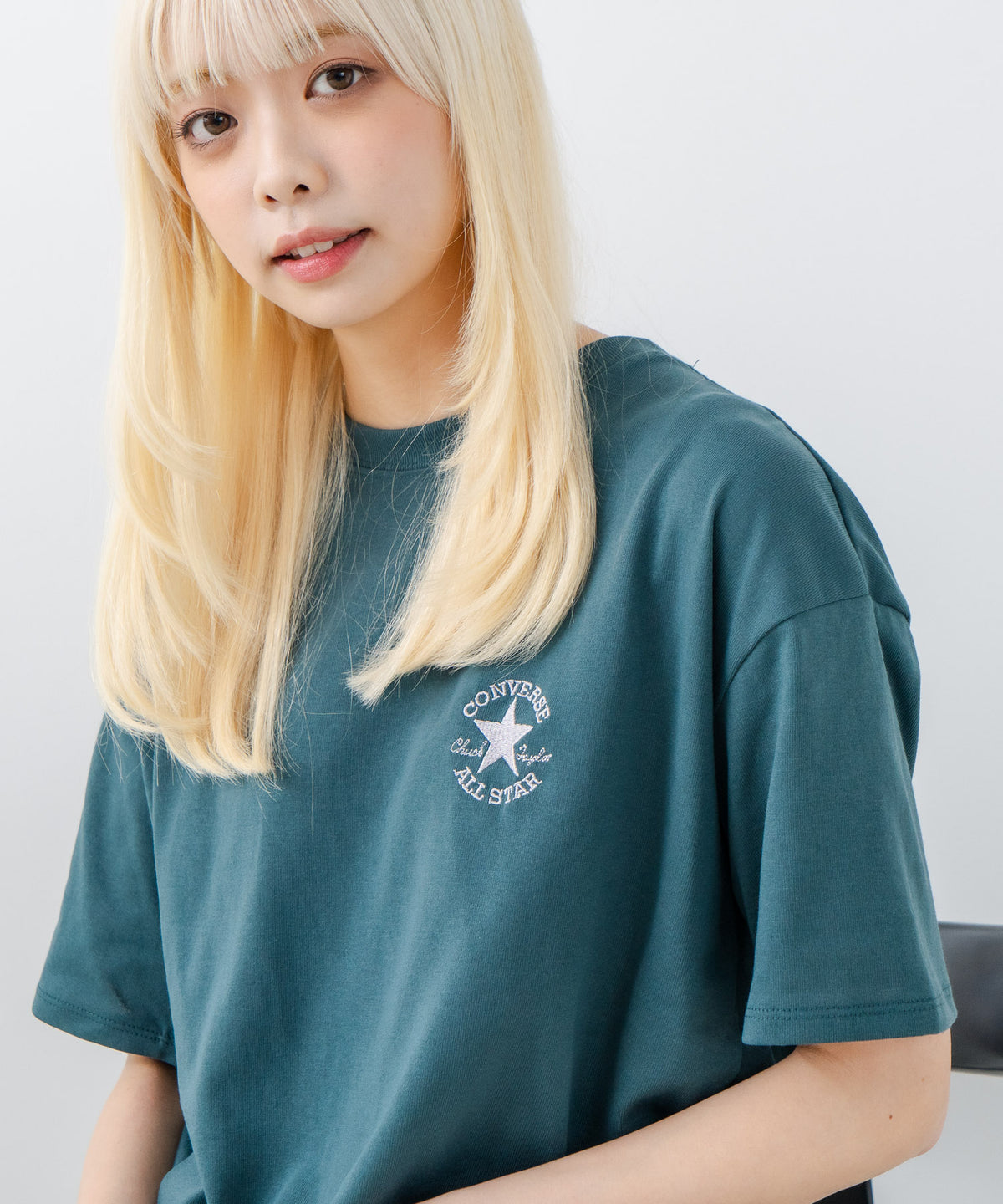 sakutaraです！ CONVERSE/コンバース】シューズサガラ刺繍Tシャツ zo