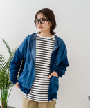 【C-FORT POINT/フォートポイント】インディゴ裏毛 フルジップパーカー ❘ジーンズメイト公式オンラインショップ