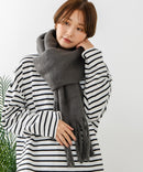 【C-FORTPOINT/フォートポイント】フリンジ使いマフラー