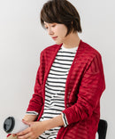 【C-FORTPOINT/フォートポイント】シャリシャリ　シアーロングカーディガン