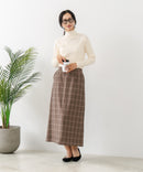 【C-FORT POINT/フォートポイント】リブハイネック ニットプルオーバー