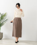 【C-FORT POINT/フォートポイント】リブハイネック ニットプルオーバー