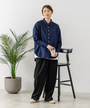 【U.S. POLO ASSN./ユーエスポロアッスン】ワンポイントロゴ刺繍 ブロードシャツ