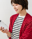 【C-FORTPOINT/フォートポイント】シャリシャリ　シアーロングカーディガン