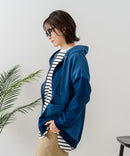 【C-FORT POINT/フォートポイント】インディゴ裏毛 フルジップパーカー ❘ジーンズメイト公式オンラインショップ