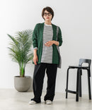 【C-FORTPOINT/フォートポイント】シャリシャリ　シアーロングカーディガン