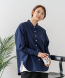 【U.S. POLO ASSN./ユーエスポロアッスン】ワンポイントロゴ刺繍 ブロードシャツ