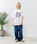 【HEAT BLOCKER/ヒートブロッカー】【まるで着る日傘！遮熱＆UVカット】コットンライク プリントTシャツ レトロサーフ 吸水速乾 アンチピリング イージーケア ユニセックス